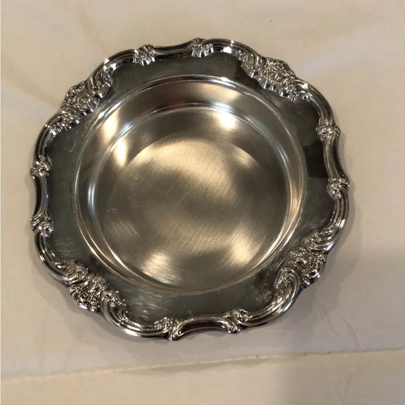 Vintage Gorham Strasbourg Silver Plated Wine Bottle Coaster - Picture 4 of 8